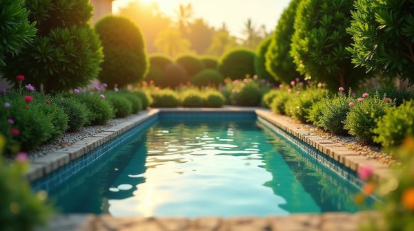 Choisir la piscine à fond plat parfaite pour petit jardin
