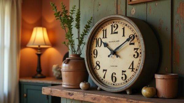 Comment une horloge murale vintage peut transformer votre déco ?