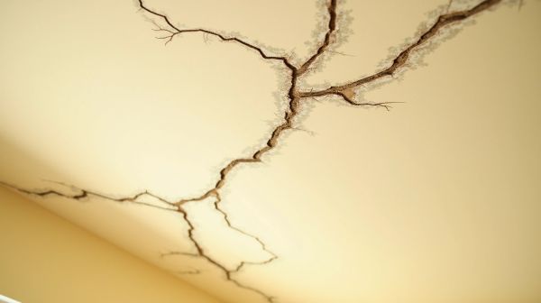 Comprendre les fissures plafond : causes et solutions essentielles