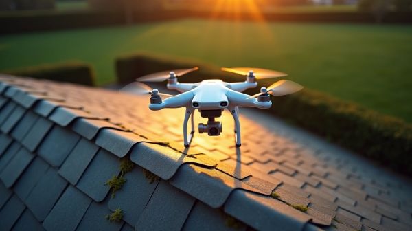 Nettoyage de toiture par drone : efficacité et économies garanties