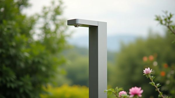 Pratique et design, optez pour un robinet extérieur sur pied