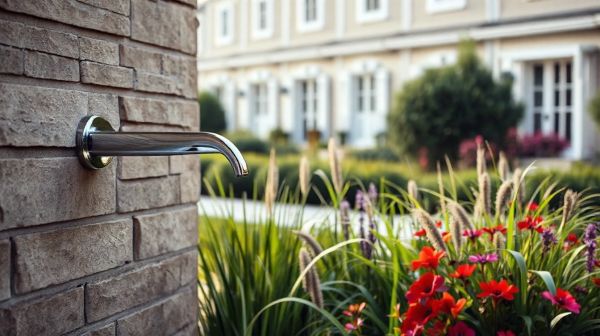 Top 5 robinets extérieurs sur pied alliant style et fonction